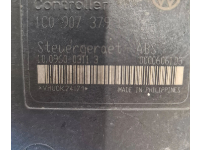 Блок АБС 1C0907379G, 00006061D3 Skoda Octavia Mk1 (1U) 1996 - 2004 года