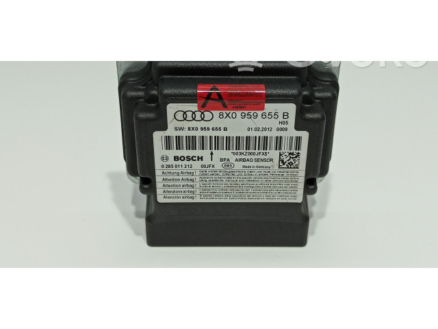 Блок подушек безопасности 8X0959655A, 0285010885   Audi A1