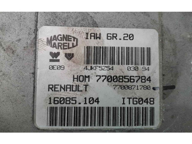 Блок управления двигателем Блок управления 7700856784   Renault Twingo I