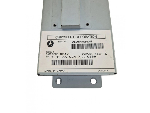 Турбина Блок управления навигации (GPS) Jeep Grand Cherokee (WK) 3.0 05064024ab