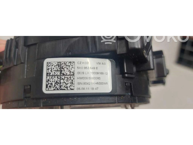 Подрулевой шлейф SRS 5K0953549E   Volkswagen Golf Plus
