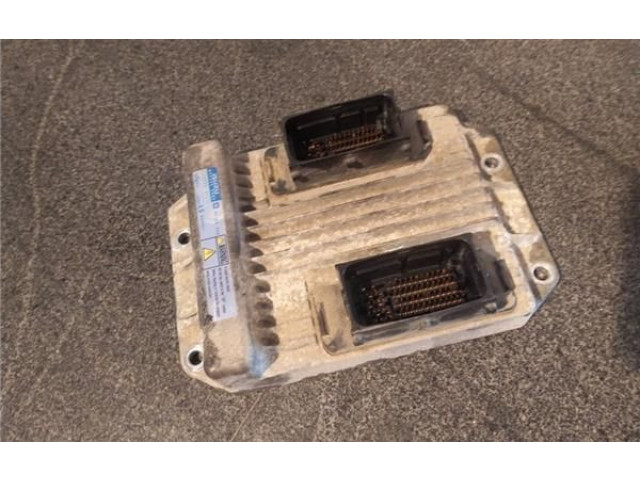 Блок управления двигателем Блок управления 8973509487, 1125000165   Opel Meriva A