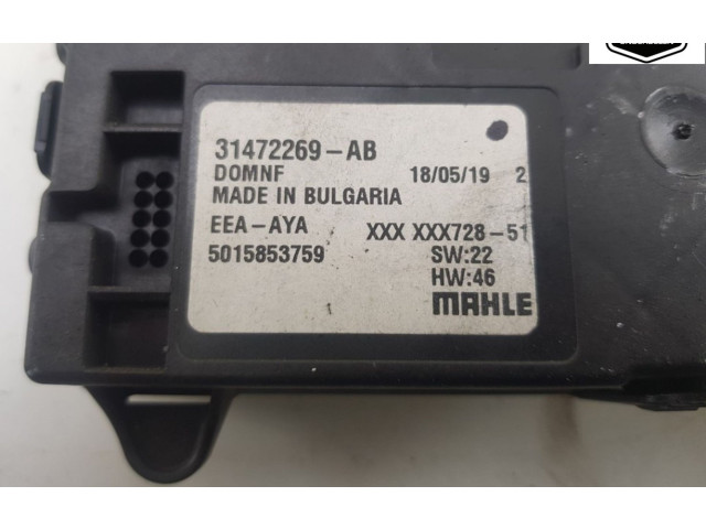 Блок управления климат-контролем 31472269, 31472269   Volvo XC90