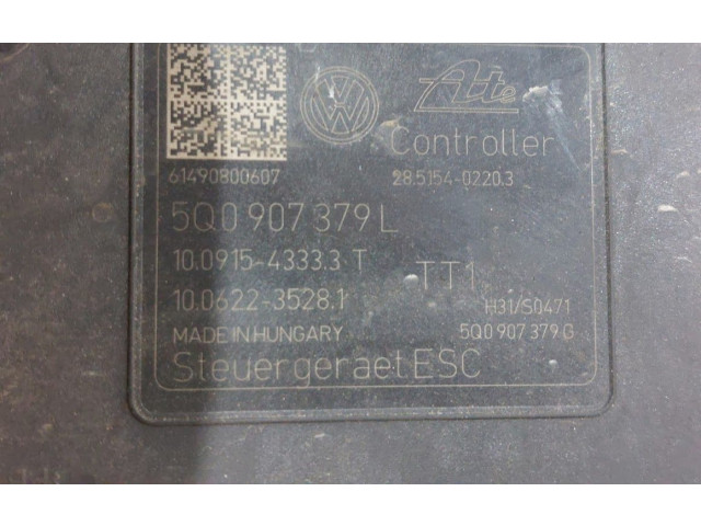 Jednotka ABS 5Q0907379L, 5Q0907379L Audi RS3 2015