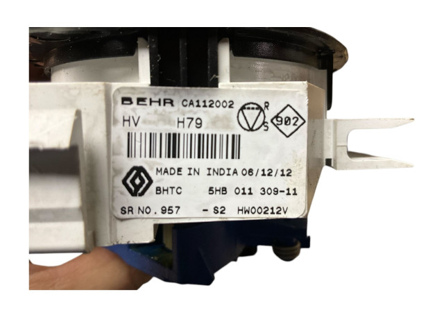 Блок управления климат-контролем CA112002, HW00212V   Dacia Duster