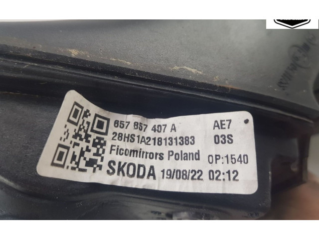 Зеркало (механическое)       Skoda Octavia Mk1 (1U)  1996 - 2004 года   