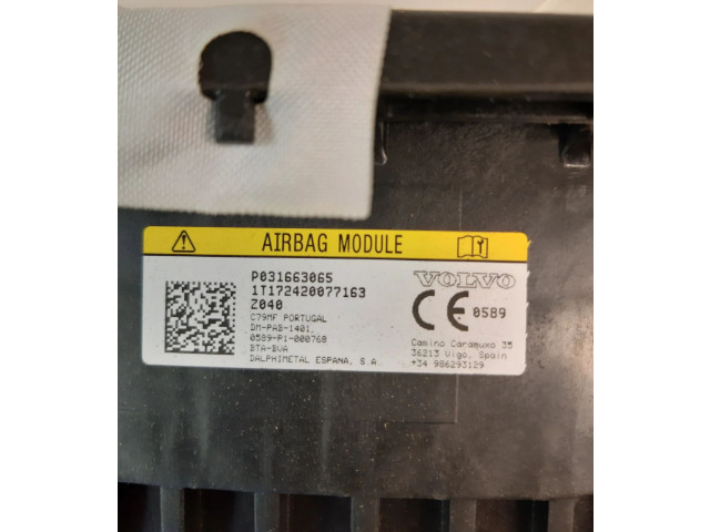 Подушка безопасности пассажира 031663065   Volvo S90, V90