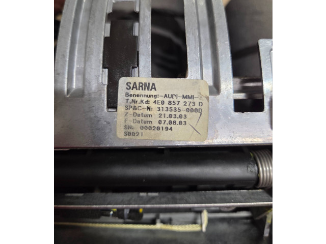 Дисплей    4E0857273D, 00020194   Audi A8 S8 D3 4E