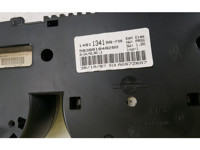 Панель приборов 6106WX Citroen C8