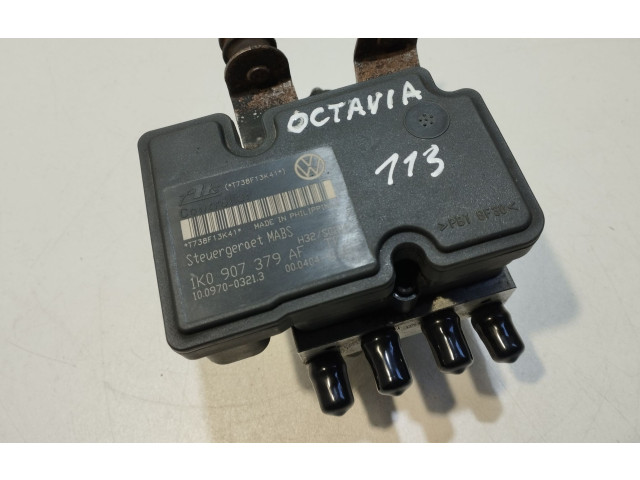 Блок АБС 1K0907379AF, 1K0614117AC Skoda Octavia Mk2 (1Z) 2004 - 2013 года