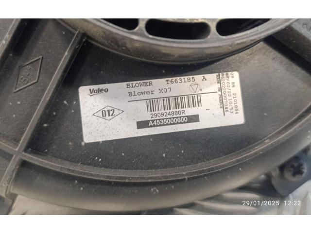 Вентилятор печки A4535000600, T663185A Smart ForFour II W453