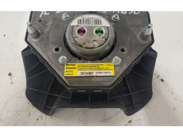 Подушка безопасности водителя 30754304, 603260100   Volvo XC90