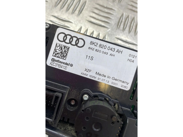 Блок управления кондиционера воздуха / климата/ печки (в салоне) 8K2820043AH Audi Q5 SQ5