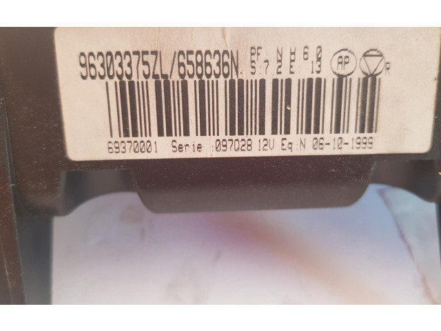 Блок управления климат-контролем 96303375ZL Peugeot 406