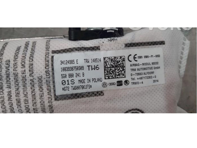 Подушка безопасности двери 34124985E, 5G0880241B Volkswagen Golf VII