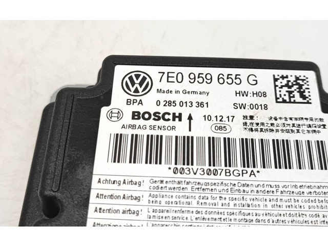 Блок подушек безопасности 7E0959655G   Volkswagen Transporter - Caravelle T6