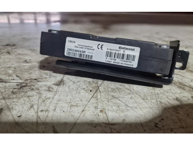 Блок комфорта 280246043R Renault Scenic III - Grand scenic III