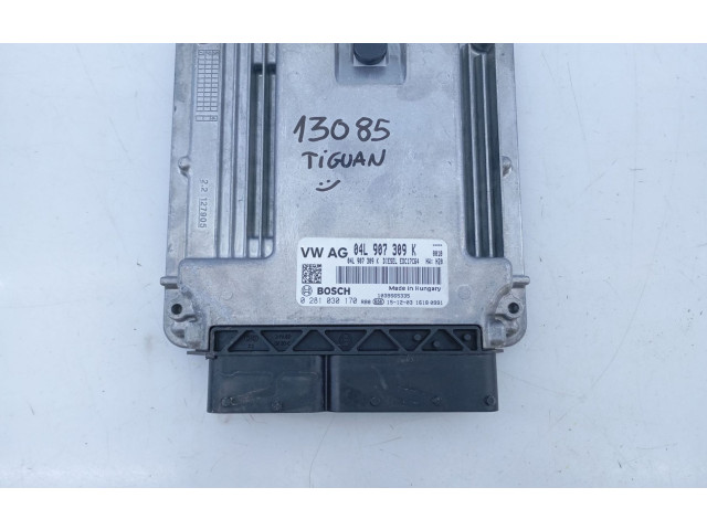 Řídící jednotka 04L907309K, 0281030170   Volkswagen Tiguan 