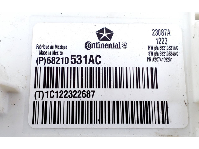 Блок комфорта 68210531AC, P68210531AC Jeep Grand Cherokee (WK)