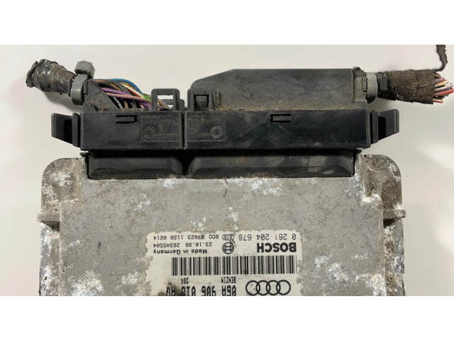 Блок управления двигателя 06A906018AQ, 0261204678   Audi A3 S3 8L
