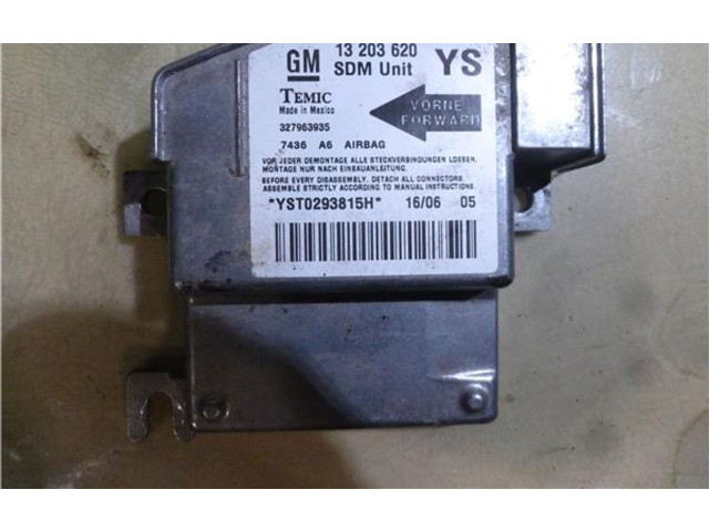 Блок подушек безопасности    Opel Meriva A