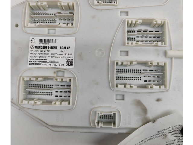 Блок комфорта A2479003719, A2479019101 Mercedes-Benz CLA C118 X118