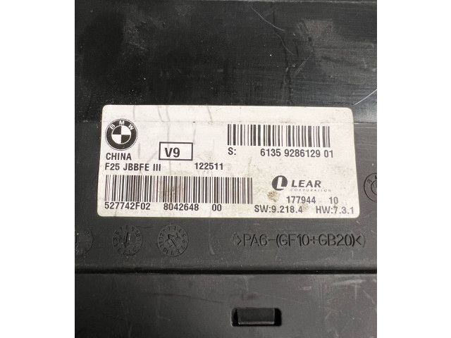 Блок комфорта 9286129, 6135928129   BMW X3 F25   