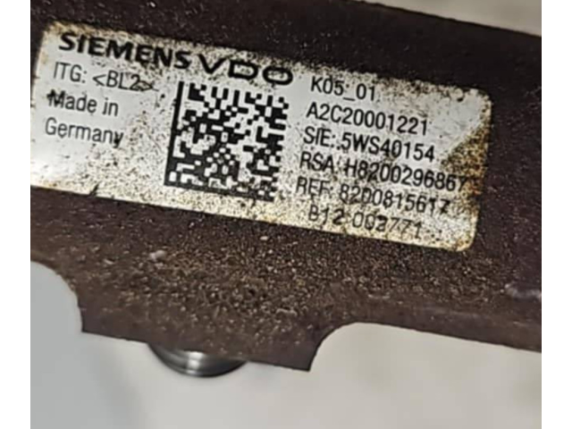 Vstřikovací lišta A2C20001221, 5WS40154 Nissan Note (E11)