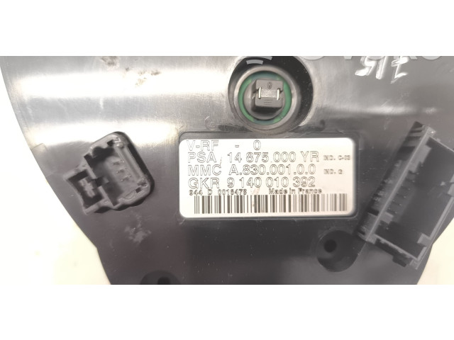 Блок управления климат-контролем 14875000YR, A83000100   Fiat Ulysse