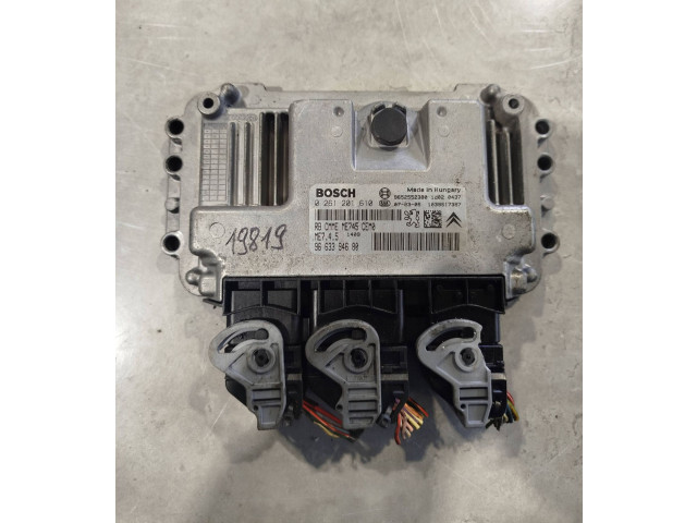 Блок управления двигателя 9663394680, 0261201610   Peugeot 307 CC