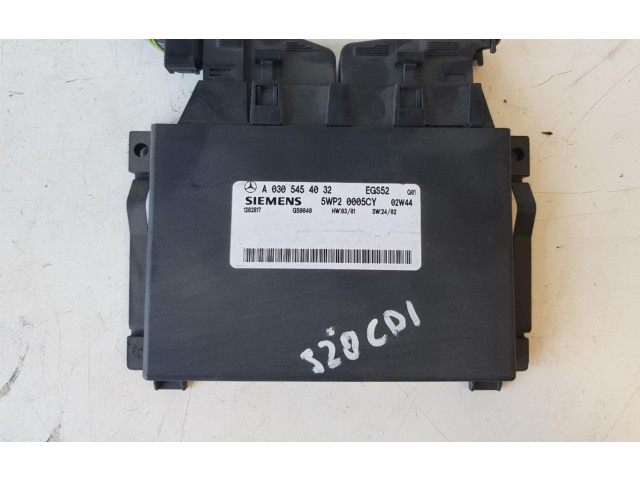 Блок управления коробкой передач A0305454032   Mercedes-Benz E W211