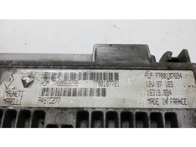 Řídící jednotka 7700868295, 7700107721 Renault Twingo I 2005