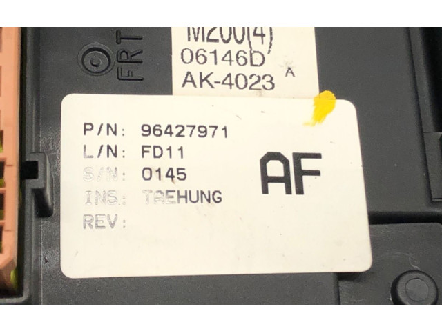 Блок управления 96427971   Chevrolet Matiz