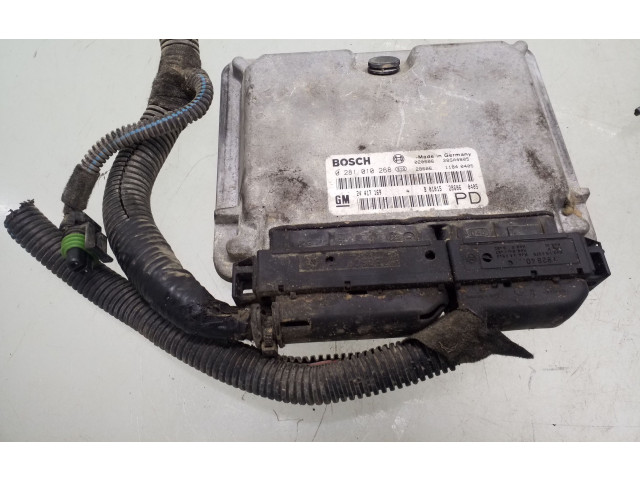 Řídící jednotka 0281010268, 24417169 Opel Zafira A 2002