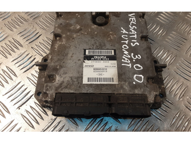 Řídící jednotka 8973804200, 2758003840 Renault Vel Satis 2003