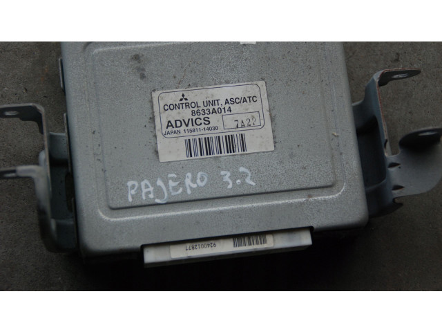 Блок управления ASC 8633A014, 170KM Mitsubishi Pajero