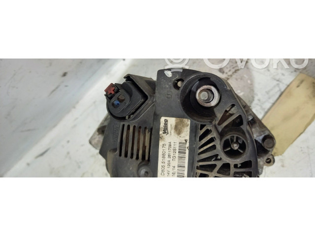 Генератор 51880175, TG12S111   Fiat Punto (199)      