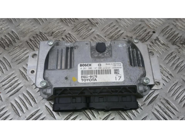 Блок управления двигателя 0261s06147, 89661-0h170   Citroen C1