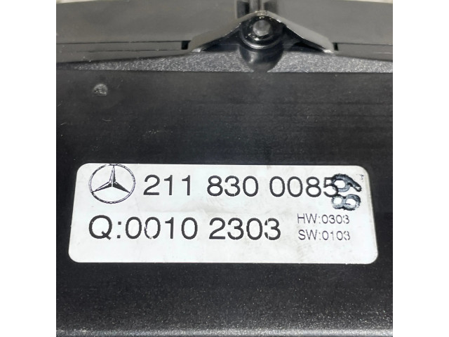 Блок управления климат-контролем 2118300085, 00102303   Mercedes-Benz E W211