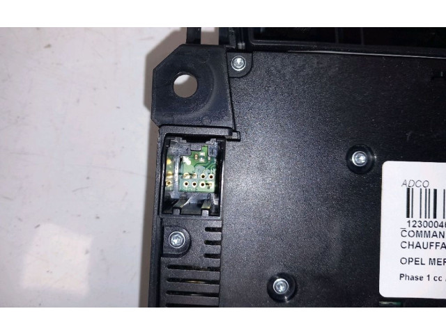 Блок управления климат-контролем 13441784, 13441784 Opel Meriva B