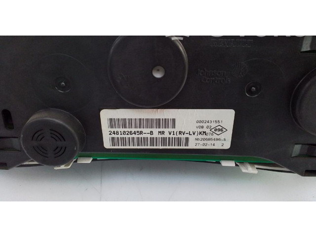 Панель приборов 248102645r Dacia Dokker