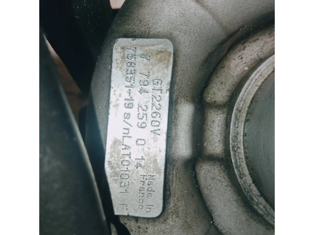 Turbodmychadlo Турбина 7794259, 75835119 BMW 7 E65 E66 3.0