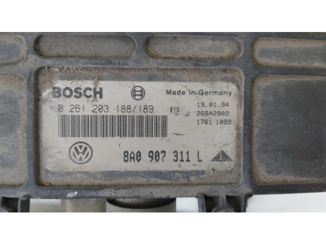 Блок управления двигателя 0261203188189, 8A0907311L   Volkswagen PASSAT B4