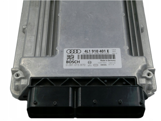 Řídící jednotka 4L1910401E, 0281015870   Audi Q7 4L 2008