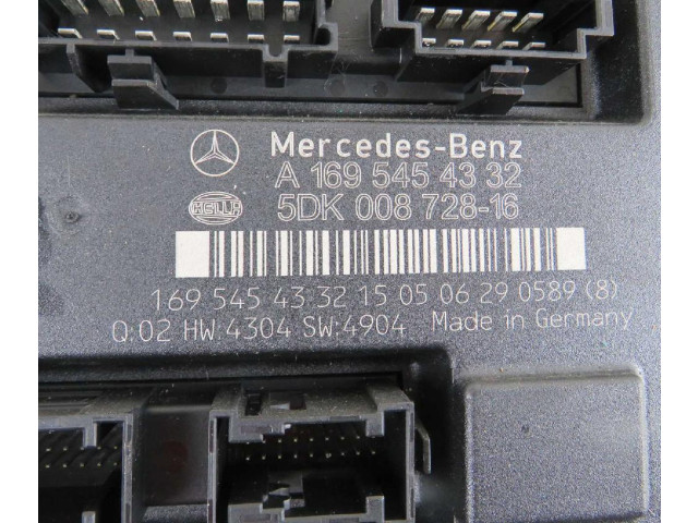 Блок управления A1695454332 Mercedes-Benz A W169