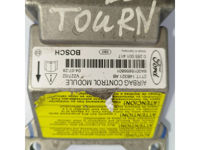 Блок подушек безопасности 2T1T14B321AB, 0285001417 Ford Tourneo
