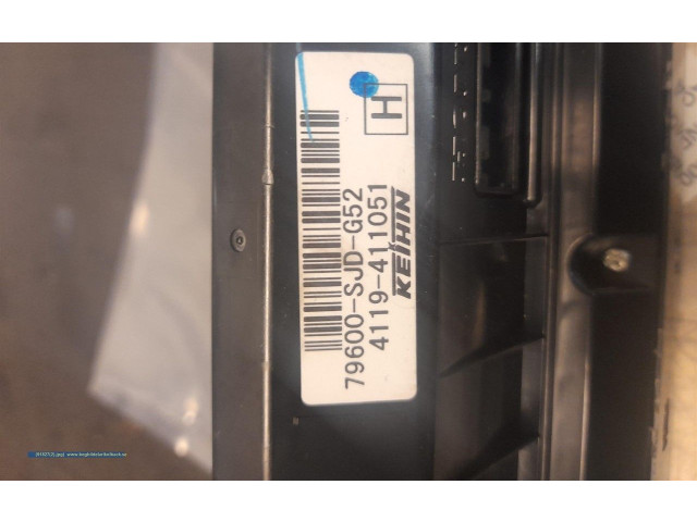 Блок управления климат-контролем 4119-411051 Honda FR-V