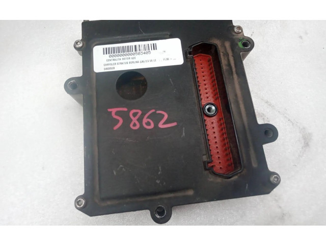 Блок управления двигателя 04606539 Chrysler Stratus