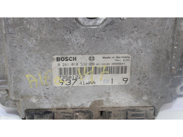 Řídící jednotka 0281010332 Alfa Romeo 166