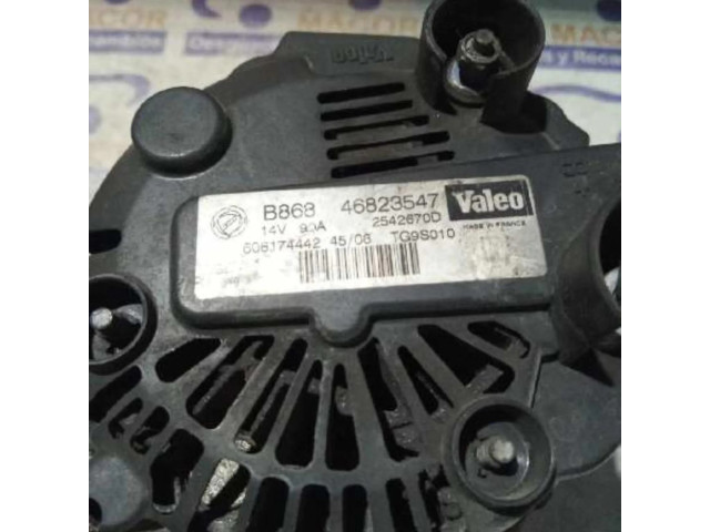 Генератор 46823547, ALTERNADOR Fiat Punto (199) 1.2
